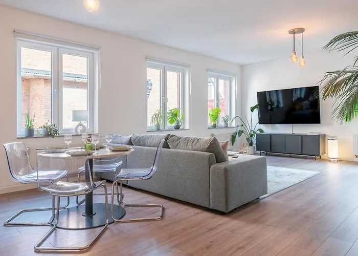 Appartement Luxurioeses Apartment, 10min Innenstadt, Parkplatz *