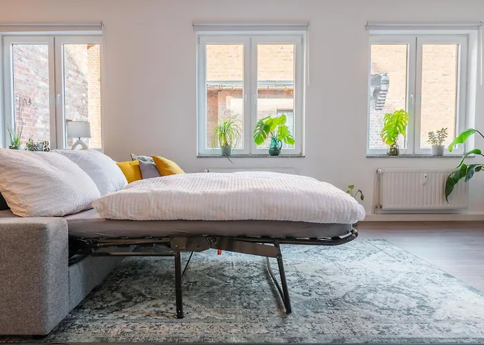 Апартаменты Luxurioeses Apartment, 10min Innenstadt, Parkplatz